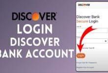 discover bank login