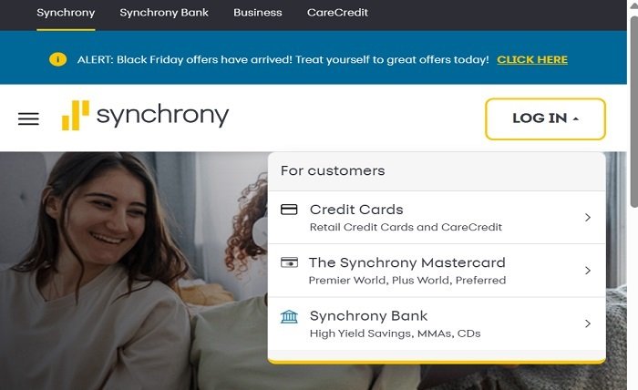 mysynchrony login