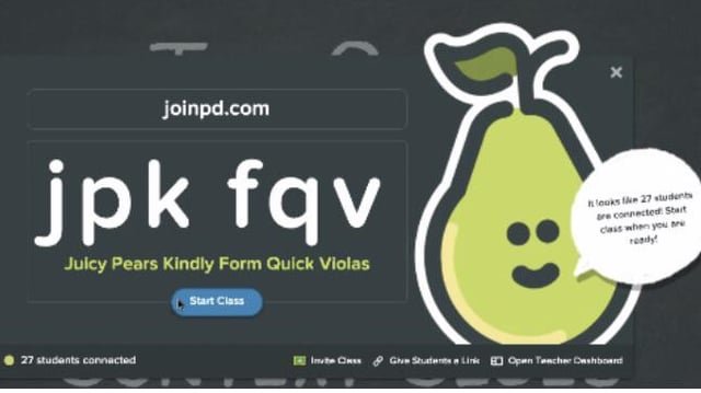 Pear Deck Code