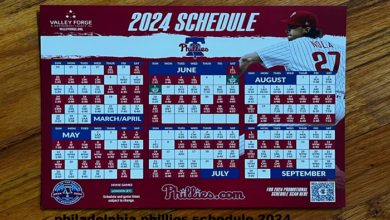philadelphia phillies schedule 2024