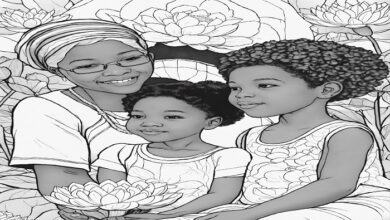 Picture into a Coloring Page