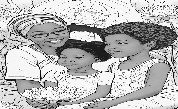 Picture into a Coloring Page